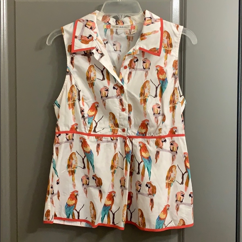 Parrot tank top.  Size M.